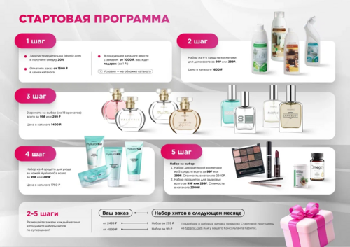 Стартовая программа для новых покупателей